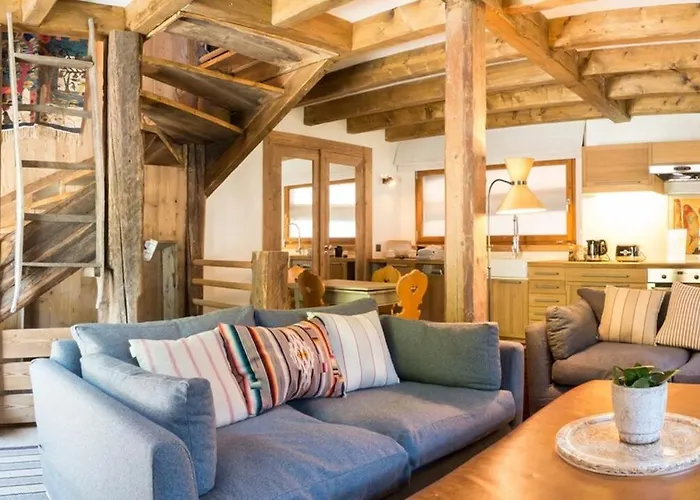 Charming Old Barn Converted Into A Cosy And Stylish * Le Châble